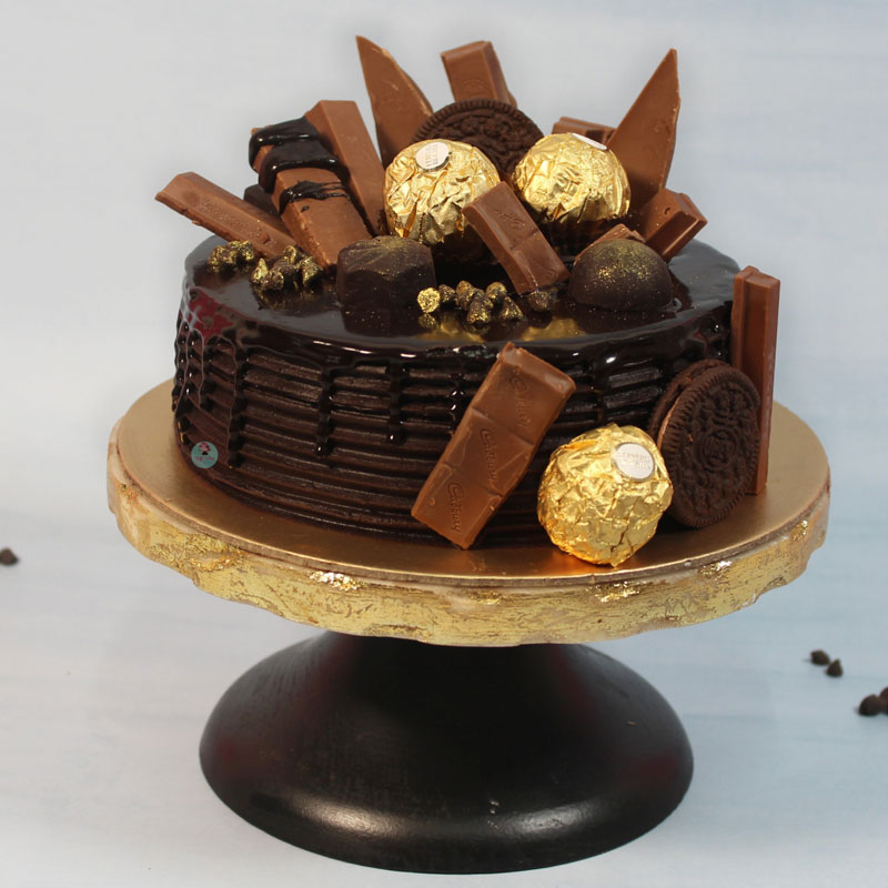 Chocolate-Truffle-Overloaded-Cake